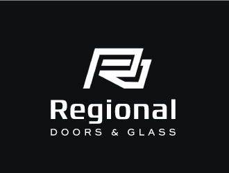 Regional Doors & Glass logo design by nehel