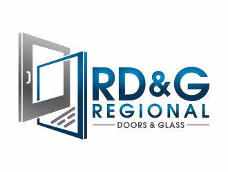 Regional Doors & Glass logo design by agus