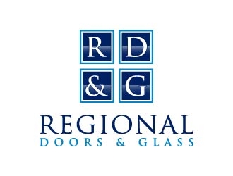 Regional Doors & Glass logo design by maserik