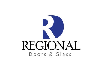 Regional Doors & Glass logo design by shahinacreative