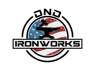 DnD Ironworks logo design by Kruger
