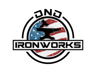 DnD Ironworks logo design by Kruger