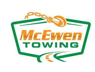 McEwen Towing logo design by jaize