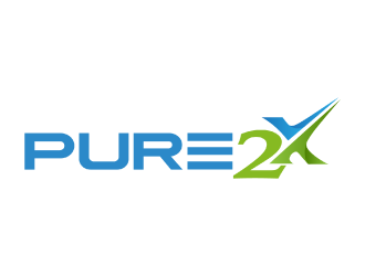 Pure2X logo design by nona