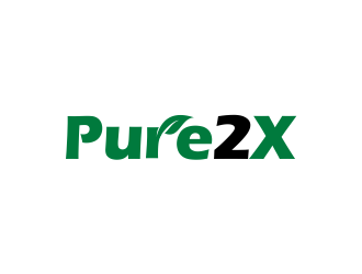 Pure2X logo design by done