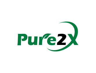 Pure2X logo design by done
