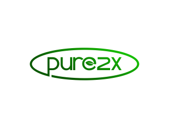 Pure2X logo design by FloVal