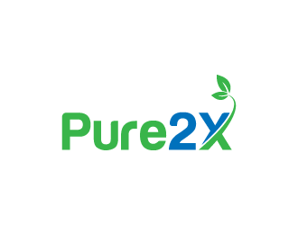 Pure2X logo design by denfransko