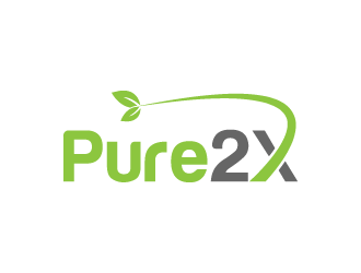 Pure2X logo design by denfransko