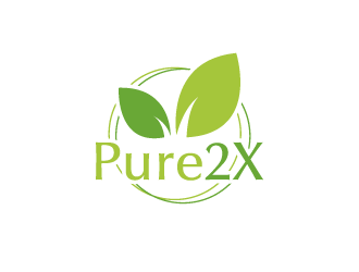 Pure2X logo design by pencilhand