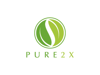 Pure2X logo design by pencilhand