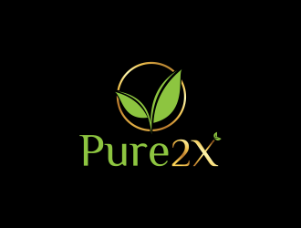 Pure2X logo design by RIANW