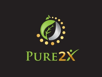 Pure2X logo design by mattlyn
