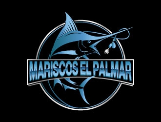 Mariscos El Palmar logo design by AYATA