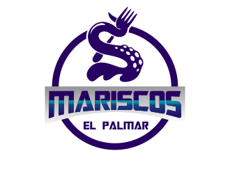 Mariscos El Palmar logo design by JessicaLopes