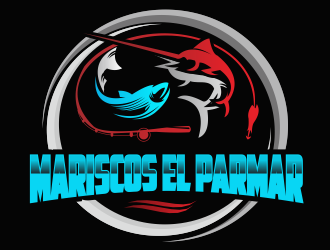 Mariscos El Palmar logo design by Greenlight