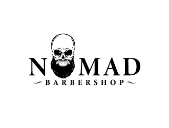 Nomad BarberShop logo design by dshineart
