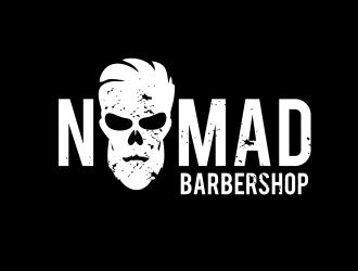 Nomad BarberShop logo design by serprimero