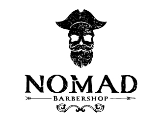 Nomad BarberShop logo design by createdesigns