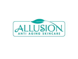 Allusion Anti Aging Skincare logo design by josephope