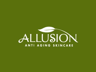 Allusion Anti Aging Skincare logo design by josephope