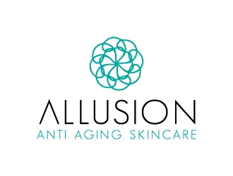 Allusion Anti Aging Skincare logo design by createdesigns