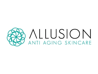 Allusion Anti Aging Skincare logo design by createdesigns