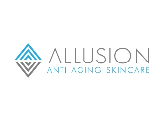 Allusion Anti Aging Skincare logo design by createdesigns