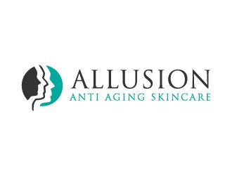 Allusion Anti Aging Skincare logo design by createdesigns