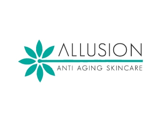 Allusion Anti Aging Skincare logo design by createdesigns