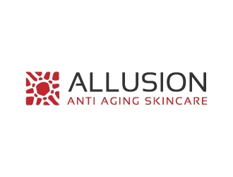 Allusion Anti Aging Skincare logo design by createdesigns