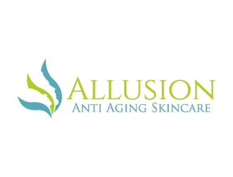 Allusion Anti Aging Skincare logo design by jaize