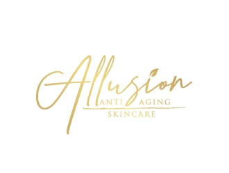 Allusion Anti Aging Skincare logo design by REDCROW