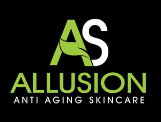 Allusion Anti Aging Skincare logo design by gogo