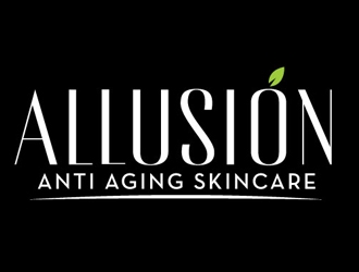 Allusion Anti Aging Skincare logo design by gogo