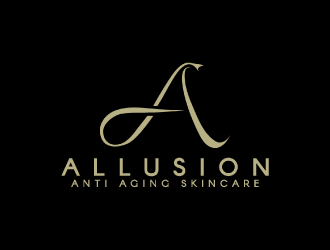 Allusion Anti Aging Skincare logo design by nona