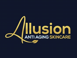 Allusion Anti Aging Skincare logo design by gogo