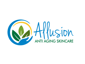 Allusion Anti Aging Skincare logo design by Greenlight