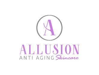 Allusion Anti Aging Skincare logo design by DesignPal