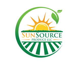 SunSource Produce LLC logo design by aldesign