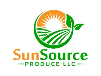 SunSource Produce LLC logo design by jaize
