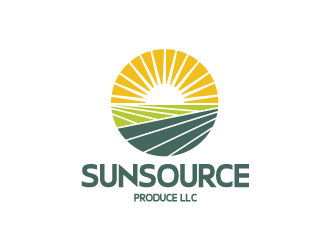 SunSource Produce LLC logo design by Mihaela