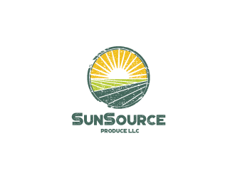 SunSource Produce LLC logo design by Mihaela