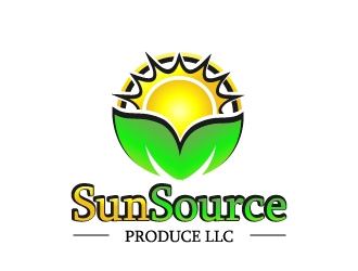 SunSource Produce LLC logo design by samuraiXcreations