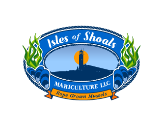 Isles of Shoals Mariculture LLC logo design by SOLARFLARE
