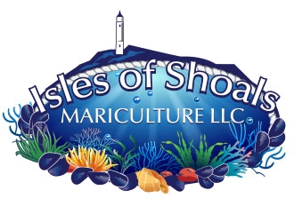 Isles of Shoals Mariculture LLC logo design by Vincent Leoncito