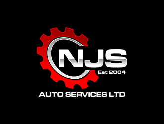 NJS Auto Services Ltd logo design by ROSHTEIN