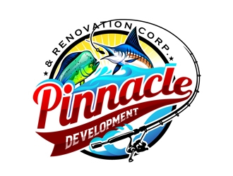Pinnacle Development & Renovation Corp.  logo design by DreamLogoDesign