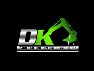 DANIEL  KILGORE PIPELINE CONSTRUCTION  logo design by bougalla005
