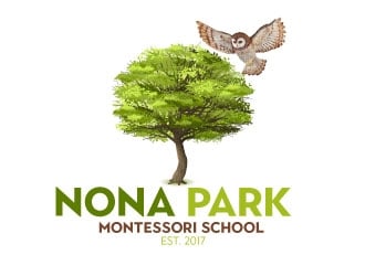 Nona Park Montessori School logo design by AYATA